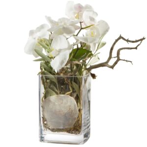 Orchideen-Design, inkl. Vase