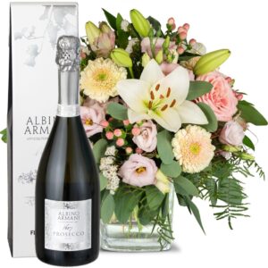 Lilien-Prinzessin mit Prosecco Albino Armani DOC (75cl)