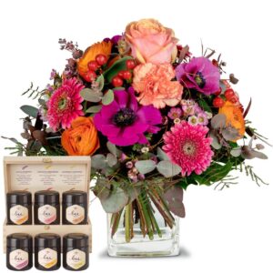 Magie des Frühlings mit Honig Geschenk-Set