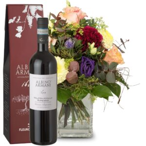 Bunter Blumentraum mit Ripasso Albino Armani DOC (75cl)