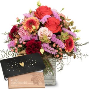 Colorful Wishes mit Schoggi-Tafel «Heart»