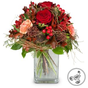 Blumenstrauss Skorpion (24.10. - 22.11.)