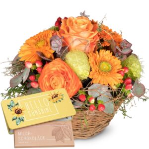 Frühling pur mit Schoggi-Tafel «Hello Sunshine»