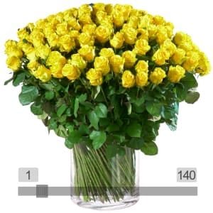 MyBouquet gelbe Rosen